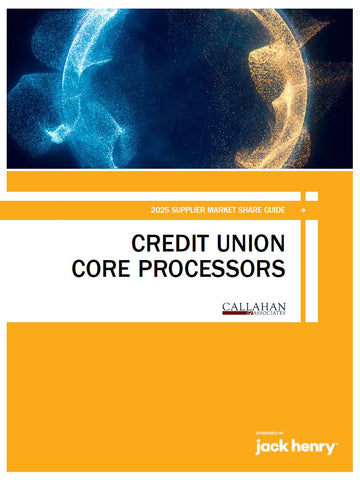 Market Share Guide: Credit Union Core Processors (2025)