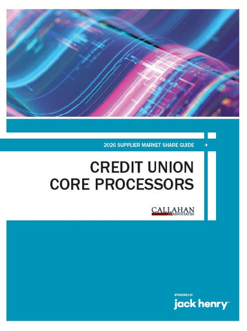 Market Share Guide: Credit Union Core Processors (2026)